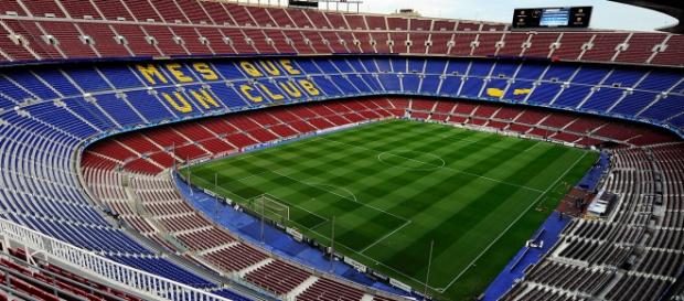 Vista panorámica del estadio del Barça Vista panorámica del estadio del Barça