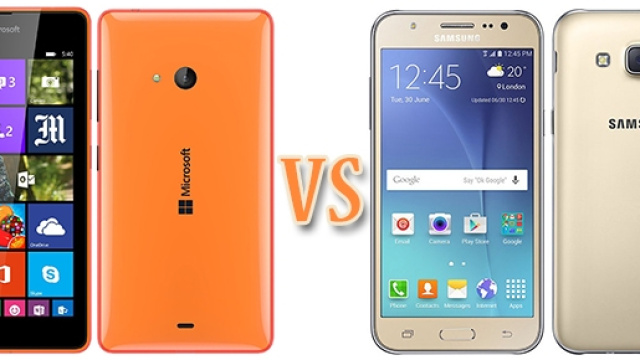 Microsoft Lumia 540 vs Samsung Galaxy J5