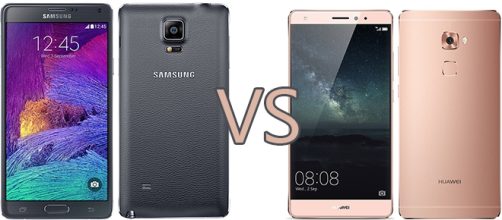 Samsung Galaxy Note 4 vs Huawei Mate S