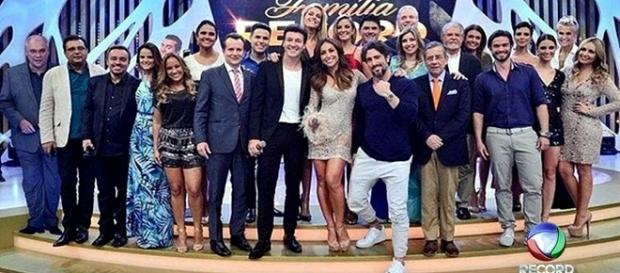 "Família Record" teve ótima audiência "Família Record" teve ótima audiência