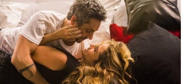 Alexandre Nero e Giovanna Antonelli em cena Alexandre Nero e Giovanna Antonelli em cena