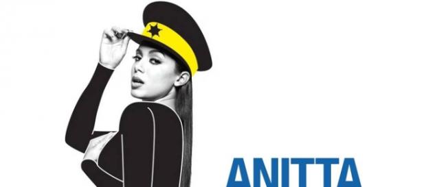 Anitta divulgando 'Bang' nas redes sociais. Anitta divulgando 'Bang' nas redes sociais.