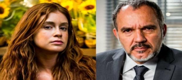 Eliza é filha de Germano em Totalmente Demais Eliza é filha de Germano em Totalmente Demais