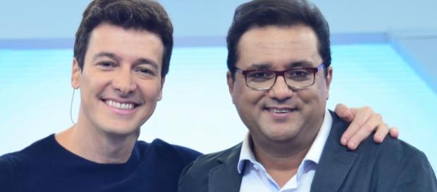 Rodrigo Faro e Geraldo Luis se desentendem Rodrigo Faro e Geraldo Luis se desentendem