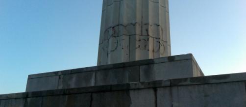 New Orleans Monuments become Targets of Graffiti