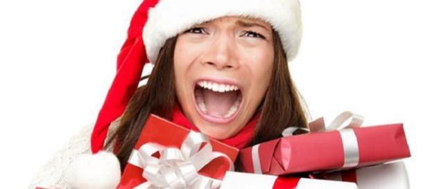 Fotografía de estrés navideño. Fotografía de estrés navideño.