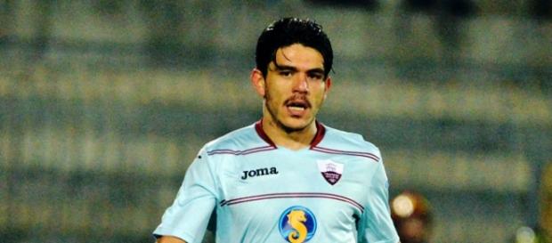 L'autore del gol, Lito Fazio (Photo Bova) L'autore del gol, Lito Fazio (Photo Bova)
