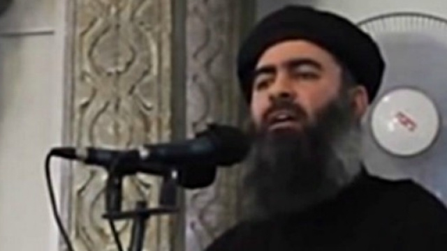 Il leader delI'Is, al Baghdadi.