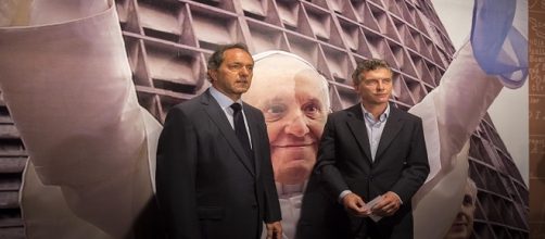 Daniel Scioli y Mauricio Macri, rivales políticos