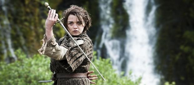 Aya Stark en un fotograma de 'Juego de Tronos' Aya Stark en un fotograma de 'Juego de Tronos'