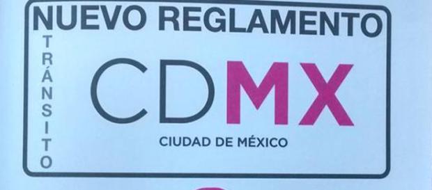 El nuevo Reglamento (Foto: @transitovial_df) El nuevo Reglamento (Foto: @transitovial_df)