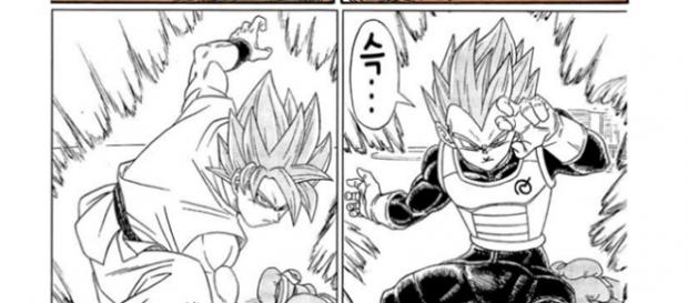 Goku y Vegeta de Dragon Ball Z a Super Goku y Vegeta de Dragon Ball Z a Super