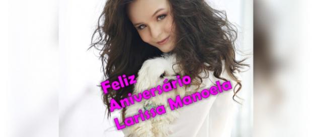 Larissa Manoela comemora seu aniversário Larissa Manoela comemora seu aniversário