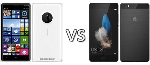 Nokia Lumia 830 vs Huawei P8 Lite