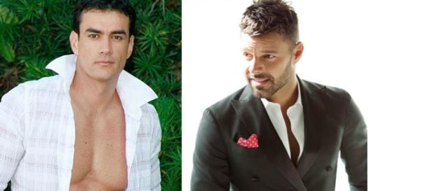 Suposto romance entre David Zepeda e Ricky Martin Suposto romance entre David Zepeda e Ricky Martin