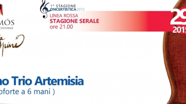Locandina concerto Piano Trio Artemisia