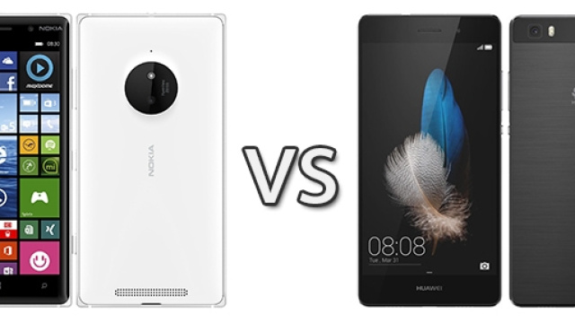 Nokia Lumia 830 vs Huawei P8 Lite
