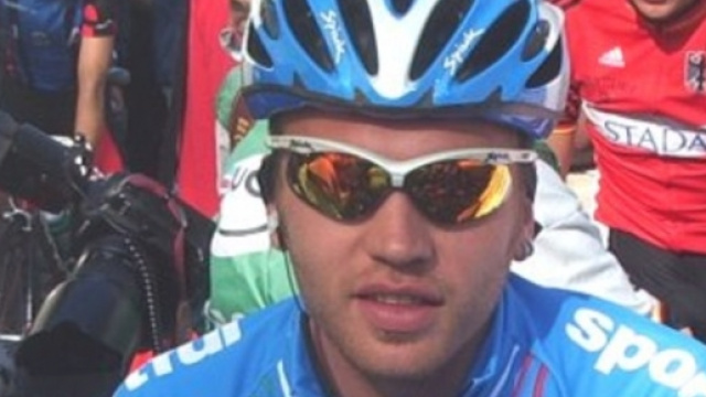 Rinaldo Nocentini in maglia azzurra