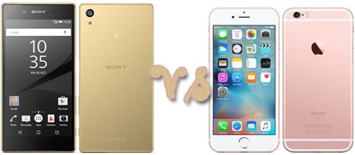 Sony Xperia Z5 vs Apple iPhone 6s