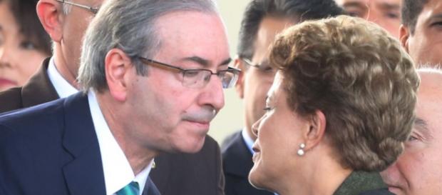 Eduardo Cunha chama Dilma de mentirosa Eduardo Cunha chama Dilma de mentirosa