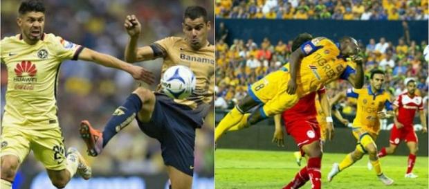 Semifinalistas: América, Pumas, Tigres y Toluca Semifinalistas: América, Pumas, Tigres y Toluca