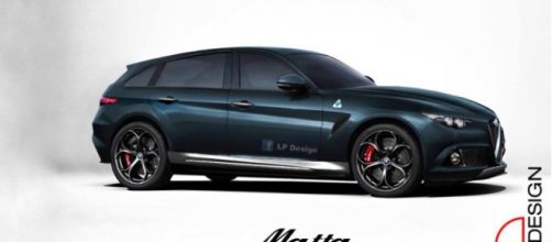 Alfa Romeo Suv: render by LP Design