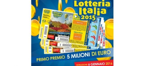 Lotteria Italia 2015, estrazione 6/1/2016