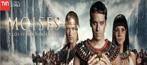 Moisés y Los 10 Mandamientos - novela no Chile Moisés y Los 10 Mandamientos - novela no Chile