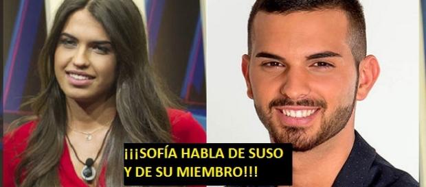 Sofía, ganadora de GH 16 y Suso. Sofía, ganadora de GH 16 y Suso.