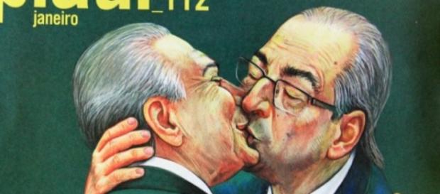 Vice-presidente e parlamentar estão na capa Vice-presidente e parlamentar estão na capa