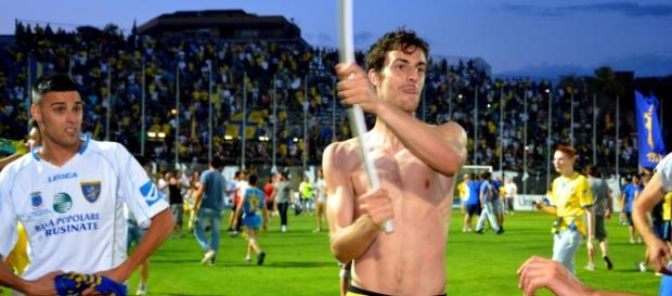 Davide Bertoncini, difensore del Frosinone. Davide Bertoncini, difensore del Frosinone.