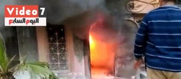 Atac în Cairo cu sticle incendiare Atac în Cairo cu sticle incendiare