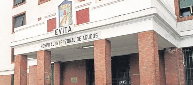 La joven es asistida en el Hospital Evita La joven es asistida en el Hospital Evita