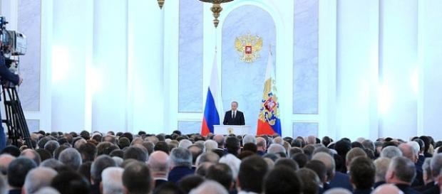 Putin ţine discursul despre ”Starea naţiunii” Putin ţine discursul despre ”Starea naţiunii”