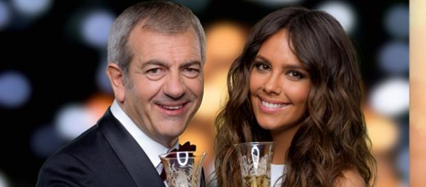 Carlos Sobera y Cristina Pedroche Carlos Sobera y Cristina Pedroche