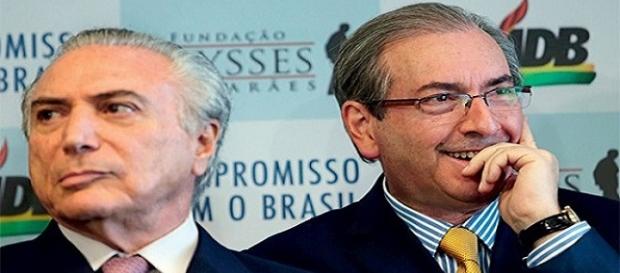 Gravações mostram repasse de Cunha para Temer Gravações mostram repasse de Cunha para Temer