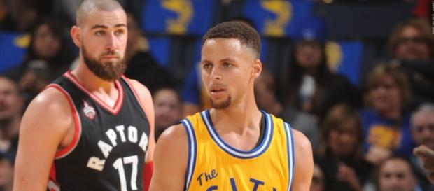 Imagen del último duelo entre Warriors y Raptors Imagen del último duelo entre Warriors y Raptors