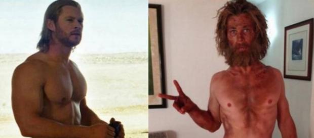 Ator Chris Hemsworth que viveu o herói Thor Ator Chris Hemsworth que viveu o herói Thor