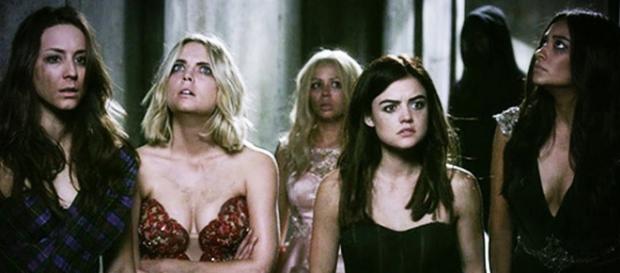 Spencer, Hanna, Mona, Aria, Emily and -A Spencer, Hanna, Mona, Aria, Emily and -A