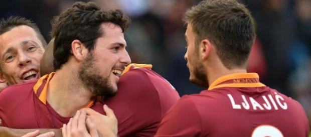 Destro e Ljajic quando erano alla Roma Destro e Ljajic quando erano alla Roma