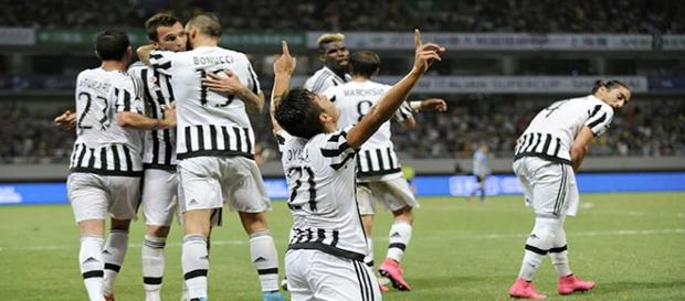 Dybala, celebrando un con con la Juventus Dybala, celebrando un con con la Juventus