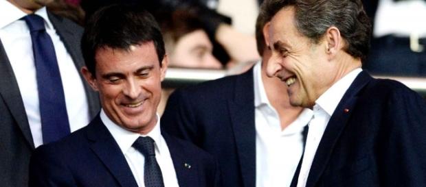 Manuel Valls et Nicolas Sarkozy Manuel Valls et Nicolas Sarkozy