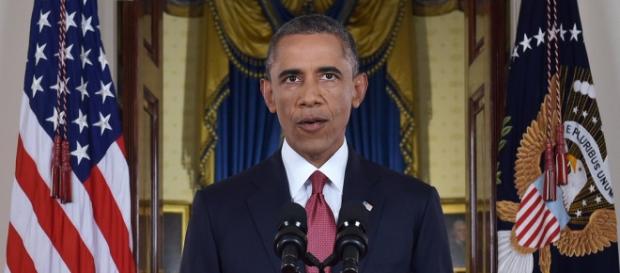 Obama - "San Bernardino foi um ato de terrorismo." Obama - "San Bernardino foi um ato de terrorismo."
