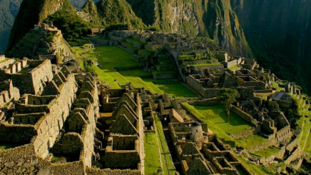 Le rovine della cittadella di Machu Picchu