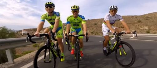 La Tinkoff sulle strade di Gran Canaria