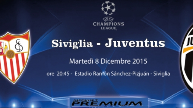 Siviglia-Juventus DIRETTA ore 20.45, 8-12-2015
