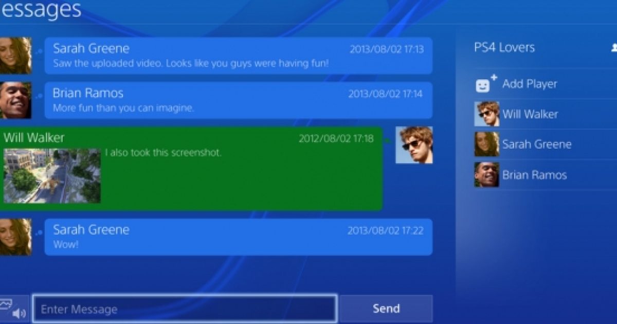 PlayStation, ecco Messages l' app per chattare su iOS e Android