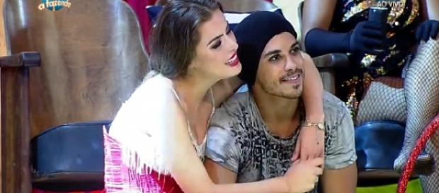 Douglas confessa que se apaixonou por Rayanne Douglas confessa que se apaixonou por Rayanne