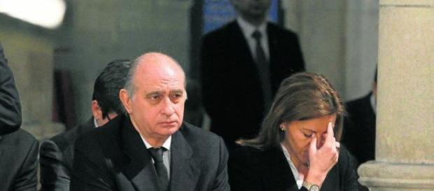El ministro del Interior en misa de a ocho El ministro del Interior en misa de a ocho
