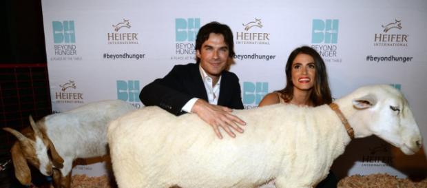 Ian Somerhalder e Nikki Reed (Getty Images) Ian Somerhalder e Nikki Reed (Getty Images)
